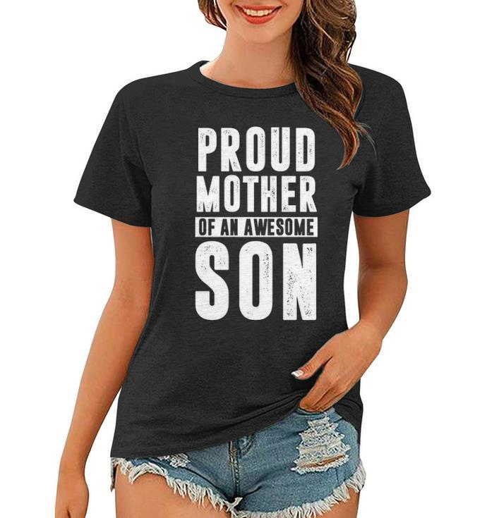 Freaking Awesome Pride Proud Mother Of An Awesome Son Women T-shirt