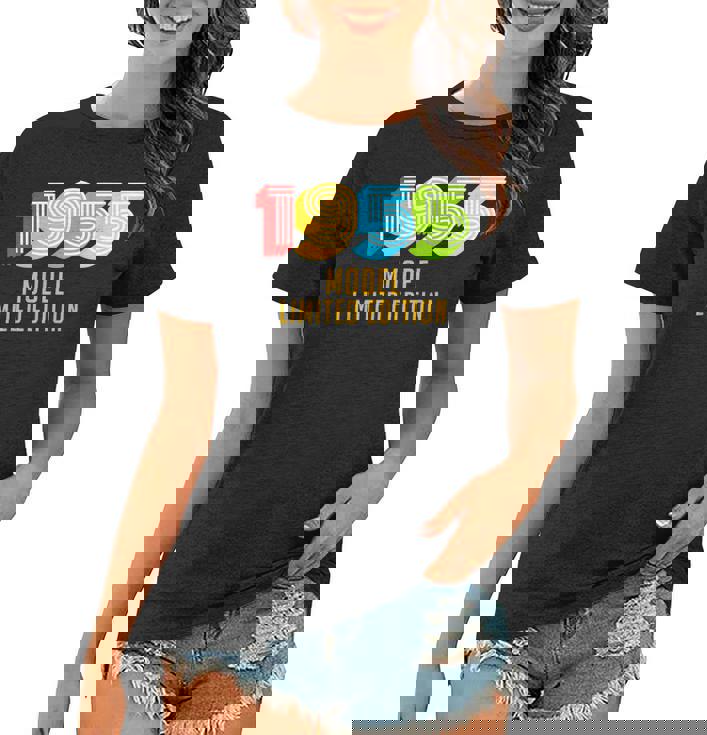 Funny 65Th Birthday Gift 1955 Model Limited Edition Birthday Women T-shirt