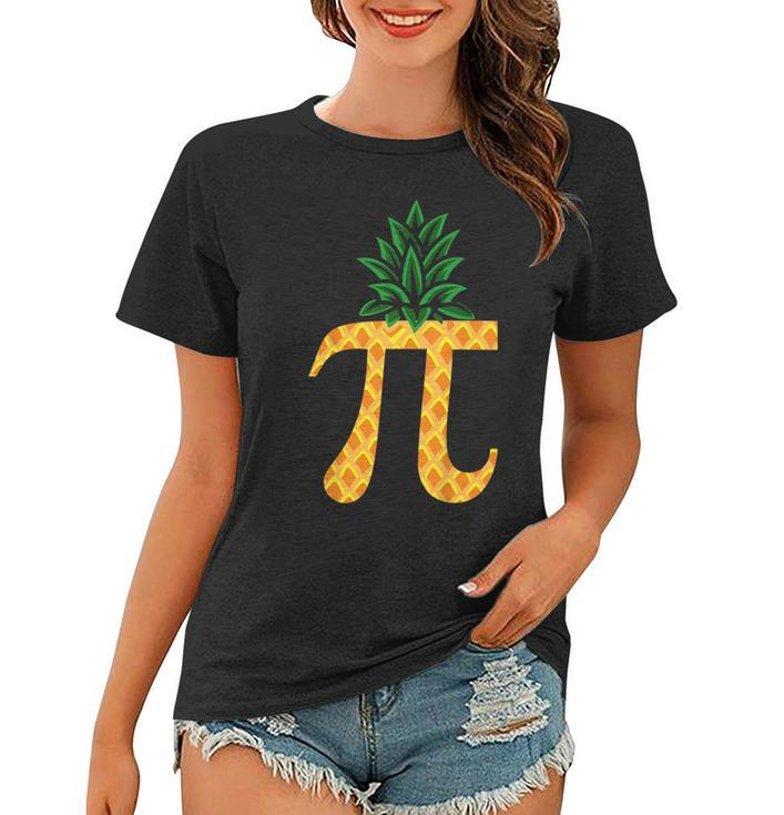 Funny Pi Pineapple Day T Shirt For Kids Student Teacher Women T-shirt