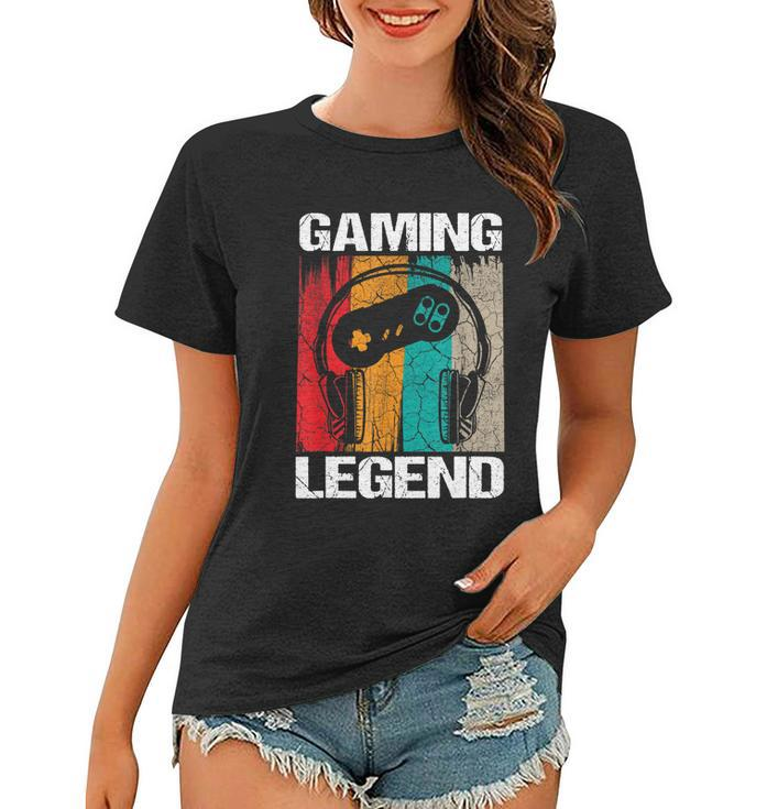 Gaming Legend Pc Gamer Video Games Gift Boys Teenager Kids Women T-shirt