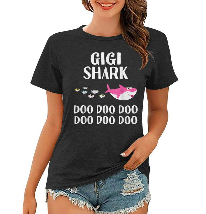 Gigi Shark Doo Doo T For Women Mothers Day Gifts Women T-shirt