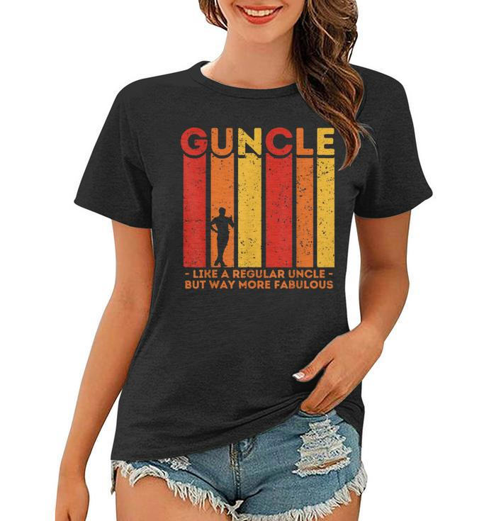 Guncle Gifts Funny Gifts For Gay Uncle Women T-shirt