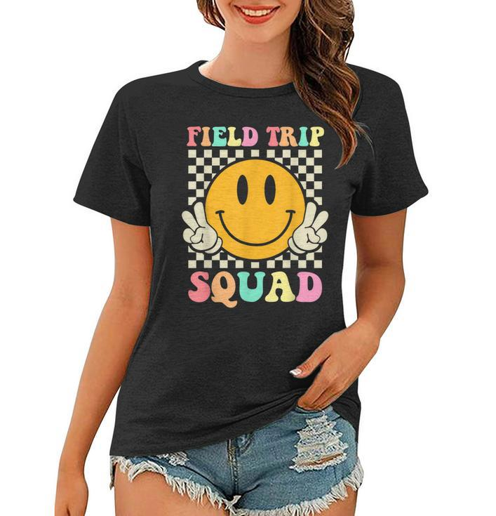 Hippie Field Trip Squad For Teacher Kids Field Day 2023  Women T-shirt