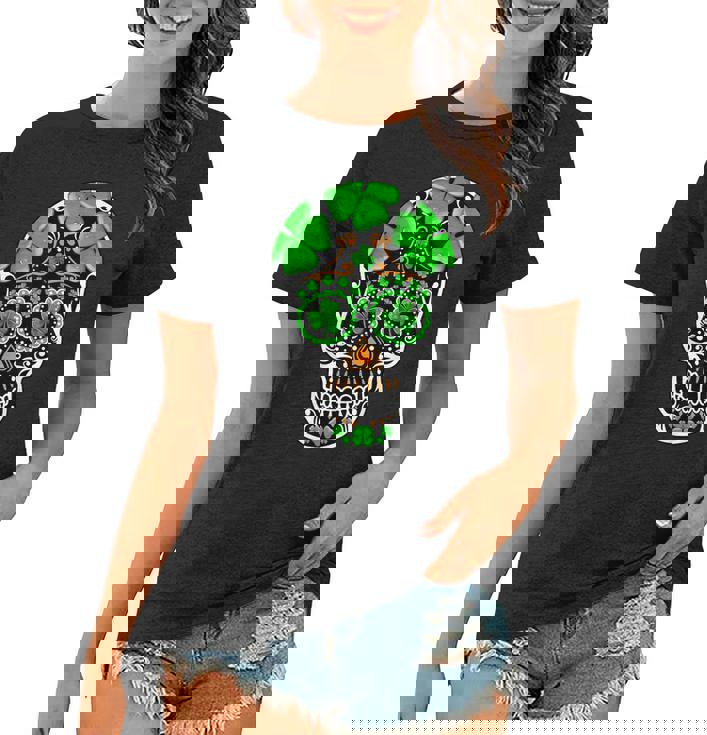 Holiday Sugar Skull Shirt Mexican Holiday Skull Shirt Women T-shirt