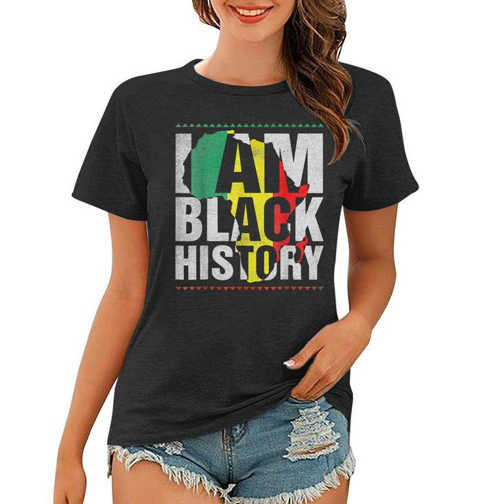 I Am Black History - Black History Month & Pride Men Women  Women T-shirt