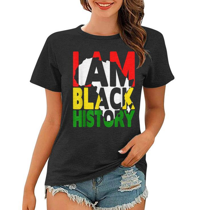 I Am Black History Month African American Pride Celebration  V23 Women T-shirt