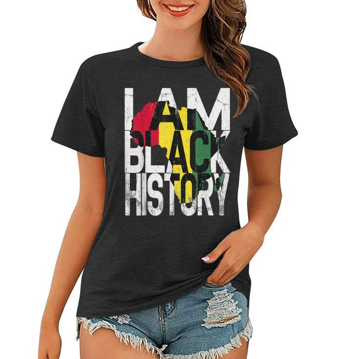 I Am Black History Month African American Pride Celebration  V26 Women T-shirt