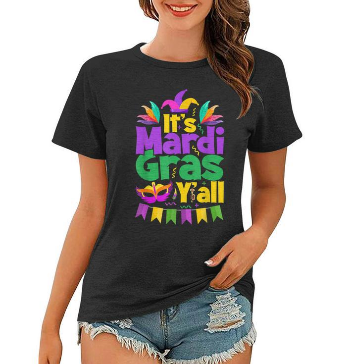 Its Mardi Gras Yall  Mardi Gras  V2 Women T-shirt