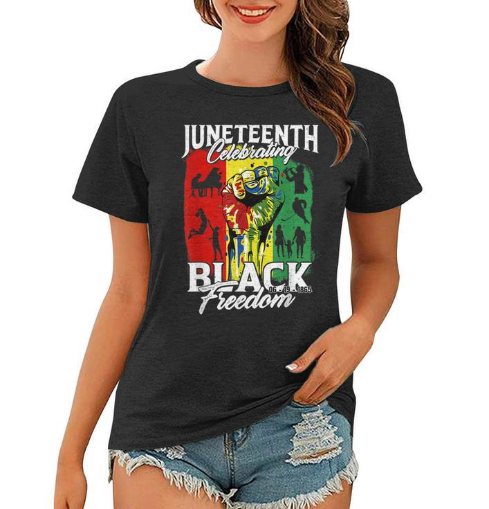 Junenth June 19Th Celebrating Black Freedom Day Men Women  Women T-shirt