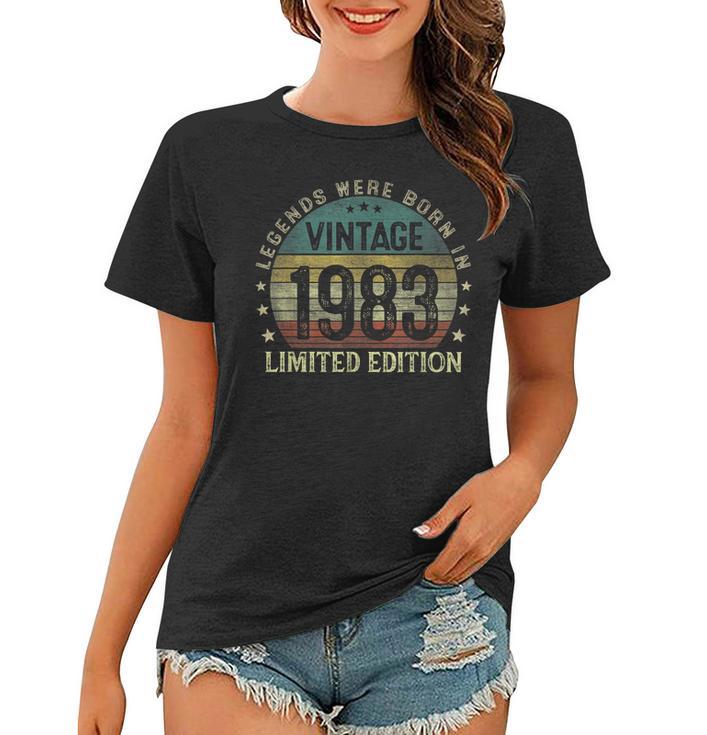 Legenden 1983 Geburtstag Herren Frauen Tshirt, 40. Jubiläum Design