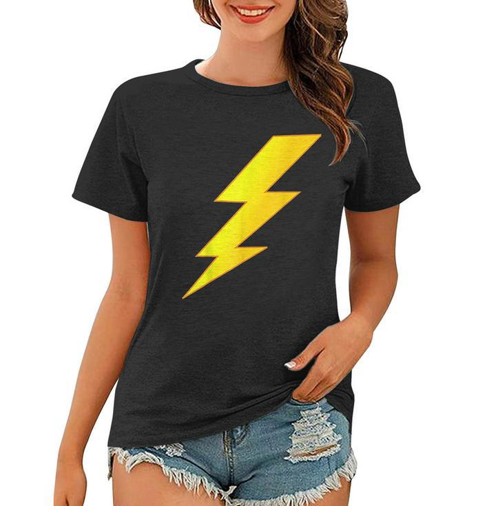 Lightning Bolt Last Minute Halloween Costume Women T-shirt