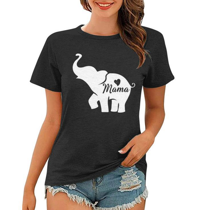 Mama Elephant Women T-shirt