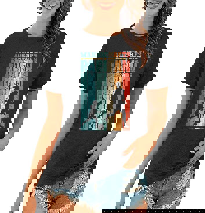 Mannschaftspapitän Vater Sohn Fußballer Fußball Papa Frauen Tshirt