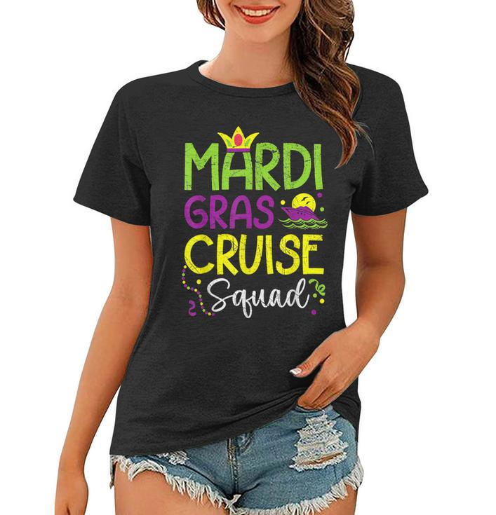 Mardi Gras Cruise Squad New Orleans Louisiana Parade  Women T-shirt