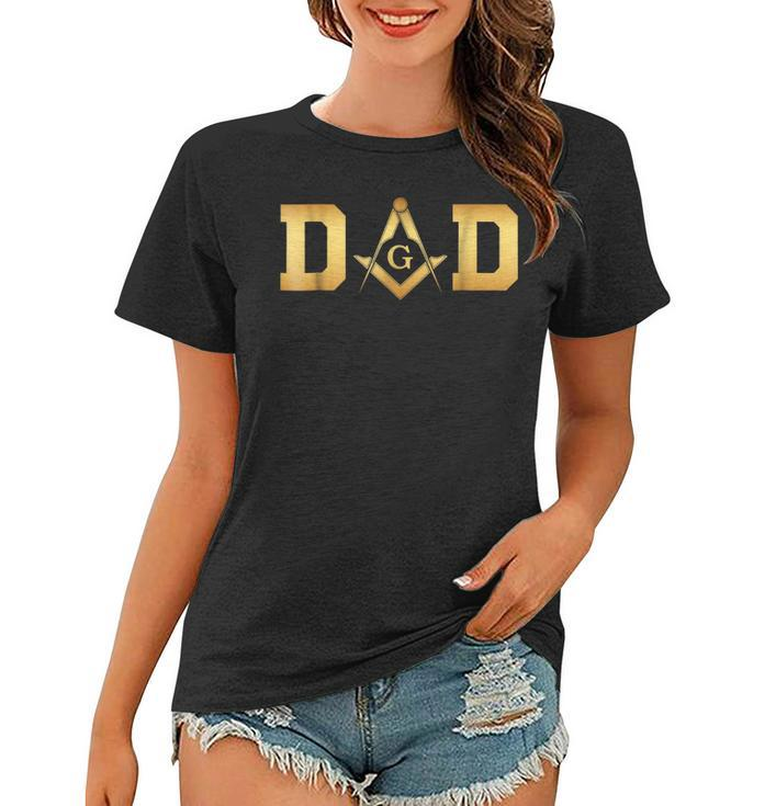 Mens Masonic Dad Fathers Day Gift | Freemason  Women T-shirt