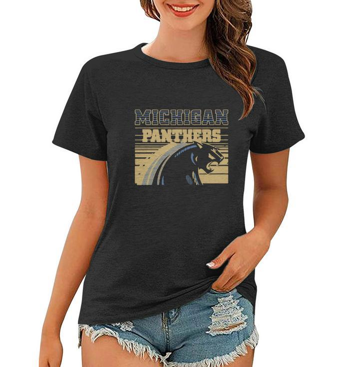 Michigan Panther Vintage Women T-shirt