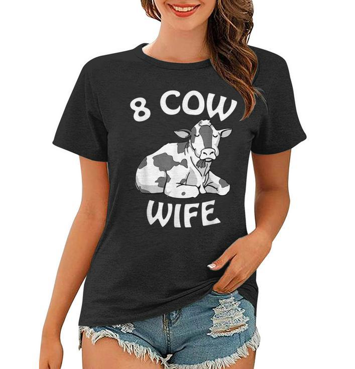 Mormon Lds Funny 8 Cow Wife Men Women T  Women T-shirt