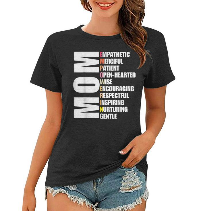 Mothers Day Mom Loving Strong Amazing Beloved  Women T-shirt