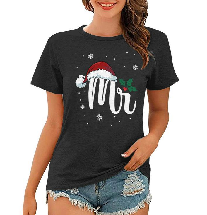 Mr Claus Matching Family Christmas Women T-shirt