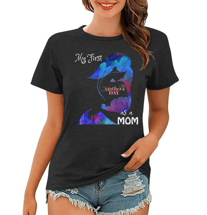 New Moms First Mothers Day Gift  For Women Women T-shirt