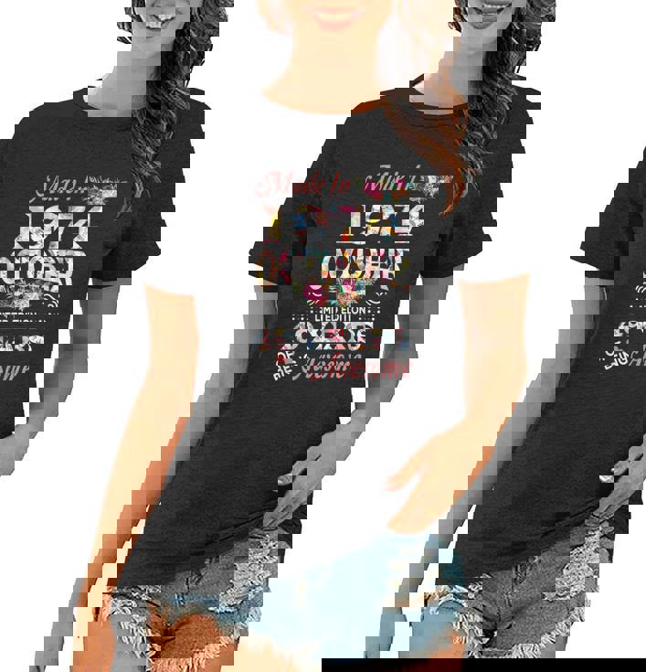 october woman shirt
