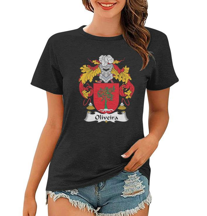 Oliveira Family Crest Portuguese Family Crests Women T-shirt