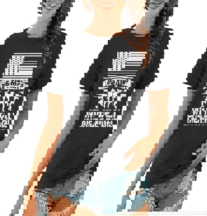 On Friday We Wear Red Fridays Military Shirts Military Gifts Women T-shirt