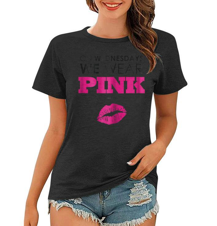 On Wednesdays We Wear Pink  | Tee Pink Shirt Tshirt T Women T-shirt