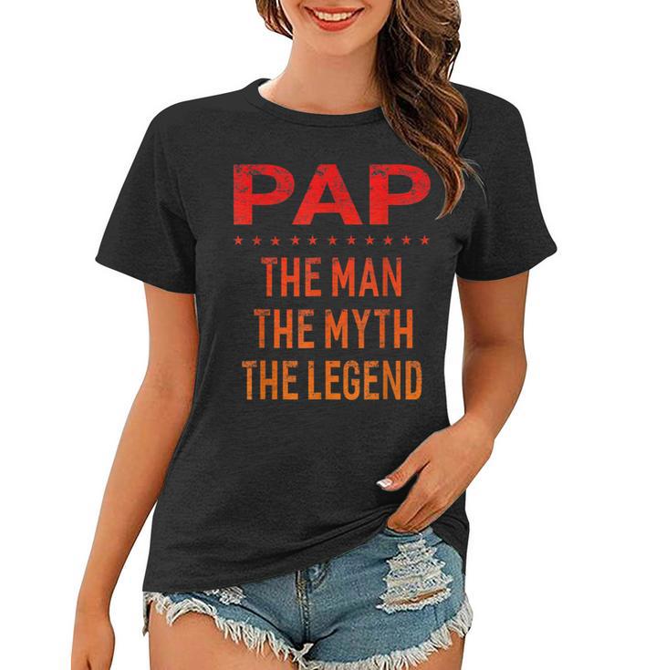 Pap The Man Der Mythos Die Legende Grandpa Men Frauen Tshirt