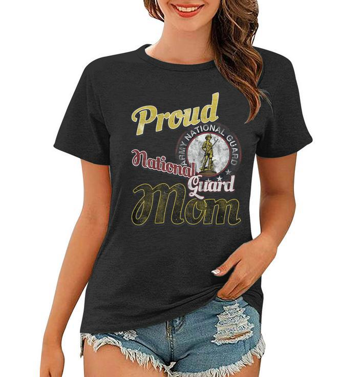 Proud National Guard Mom Army  Birthday Gift Women T-shirt