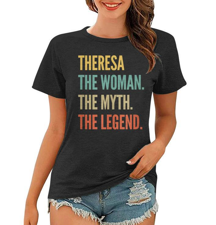 Theresa Die Frau Der Mythos Die Legende Frauen Tshirt