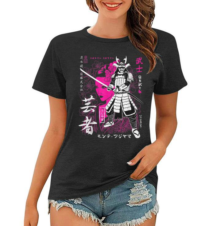 Samurai Warrior Bushido Code Japanese Swordsmen Women T-shirt