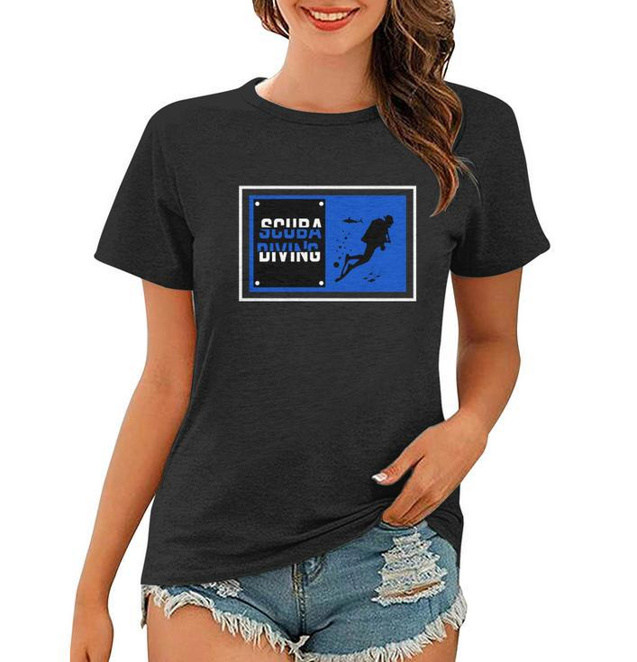 Scuba Diver V2 Women T-shirt