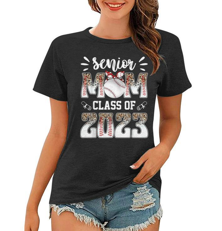 Senior Mom Class Of 2023 Baseball Graduation Mom 2023 Grad  Women T-shirt