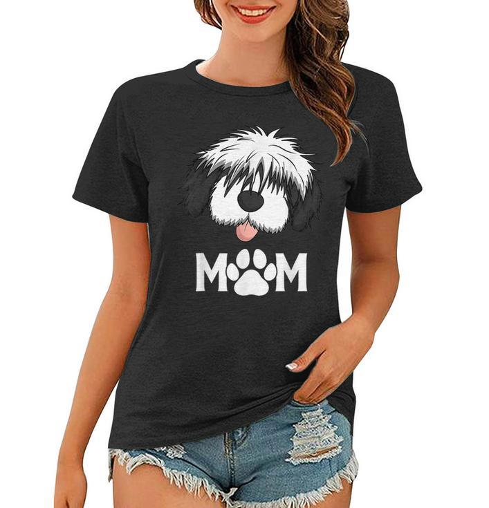Sheepadoodle Mom Dog Mother Gift Idea For Mothers Day  Women T-shirt
