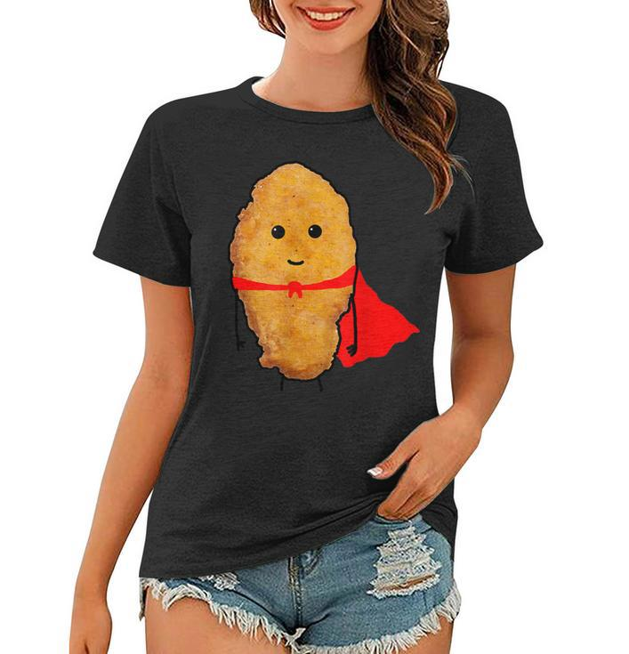 Super Hero Chicken Nuggets  For Men Women Kids Women T-shirt