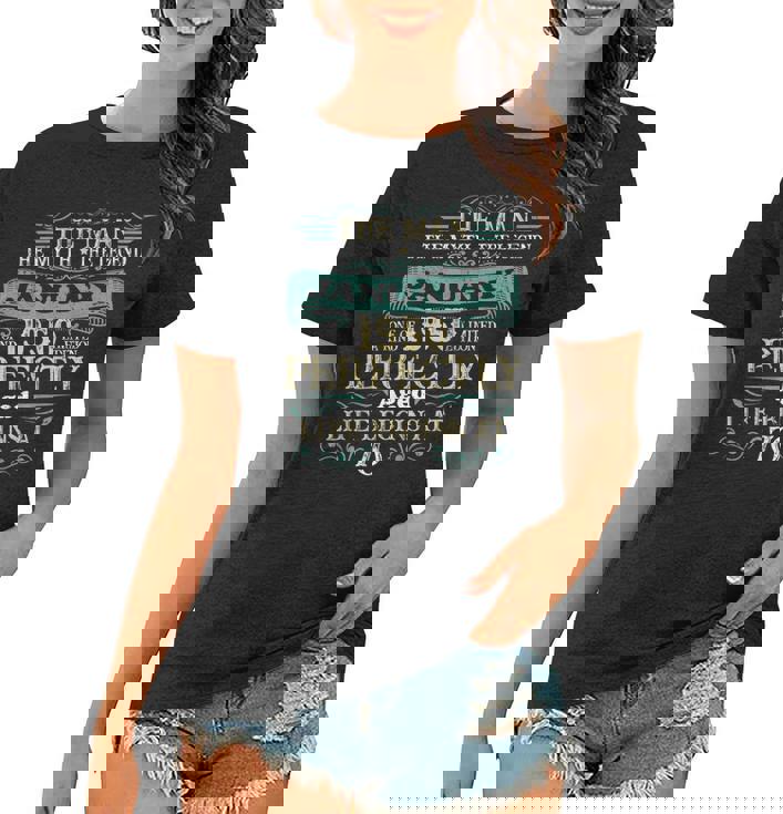 The Man Myth Legend January 1950 70Th Years Old Birthday Women T