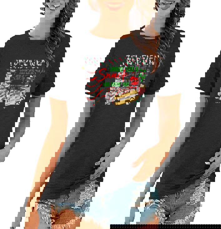 Torn Between Looking Like A Snack Or Eating One Christmas V3 Women T-shirt