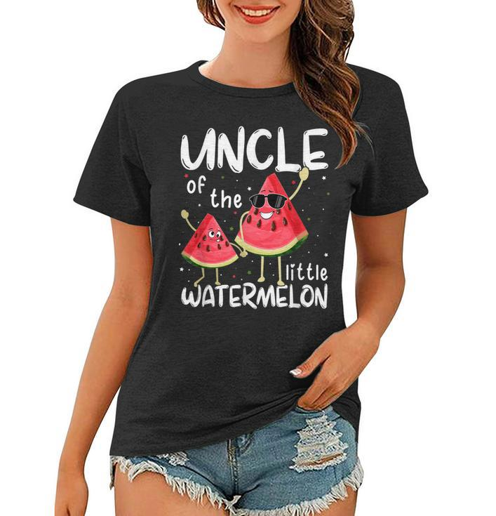 Uncle Of The Little Watermelon  Summer Fruit Women T-shirt
