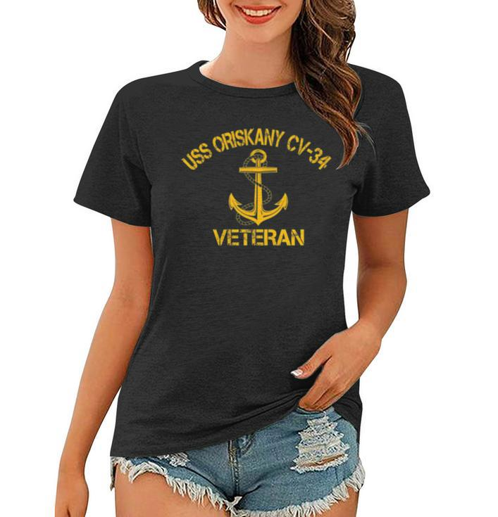 Uss Oriskany Cv-34 Aircraft Carrier Veteran Veterans Day Men Women T-shirt
