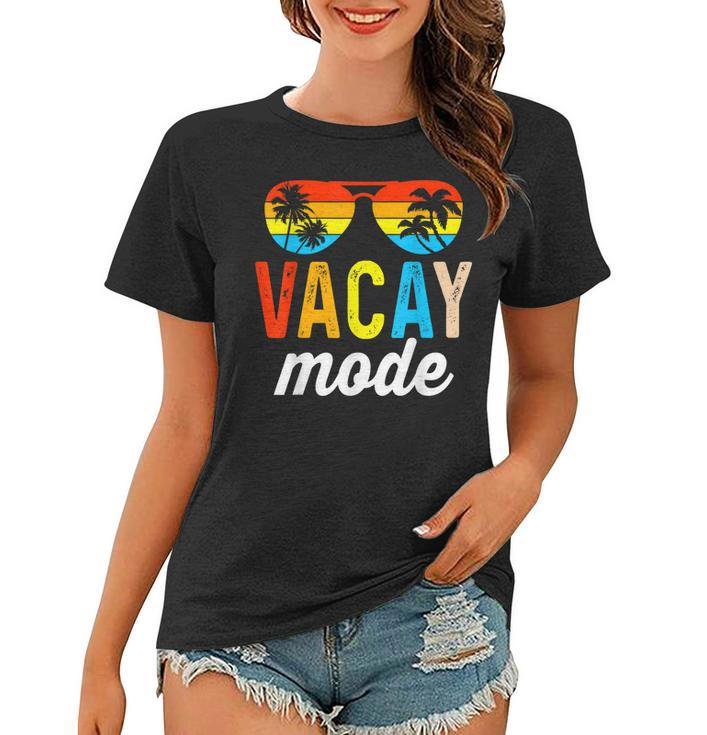 Vacay Mode Vintage Vacation Summer Cruise Family Holiday  Women T-shirt