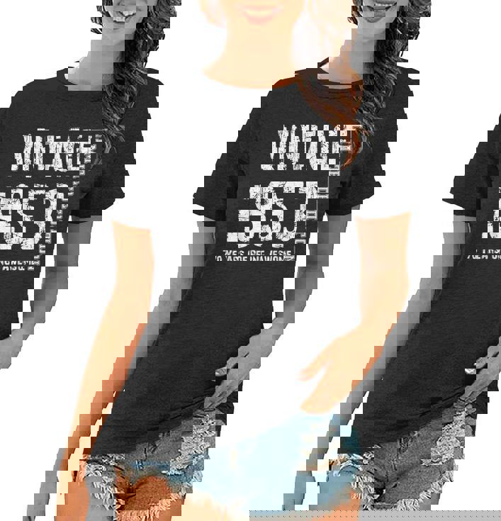 Vintage 1953 70 Years Of Being Awesome 70Th Birthday Women T-shirt