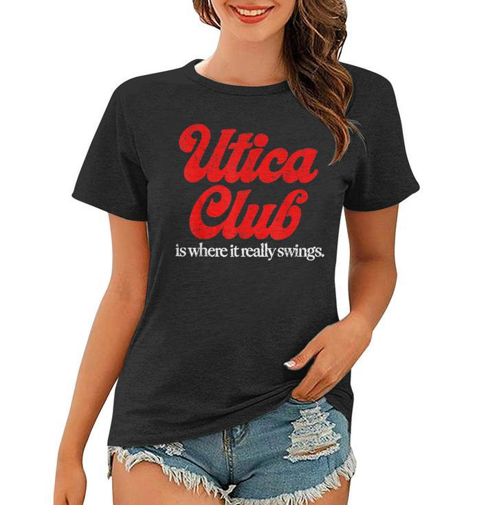 Vintage Utica Club Vintage Beer Lover Gift  Women T-shirt