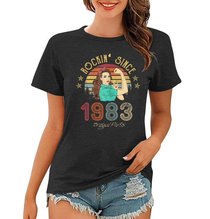 Womens 40 Year Old Awesome Since 1983 40Th Birthday Gifts Women  Women T-shirt