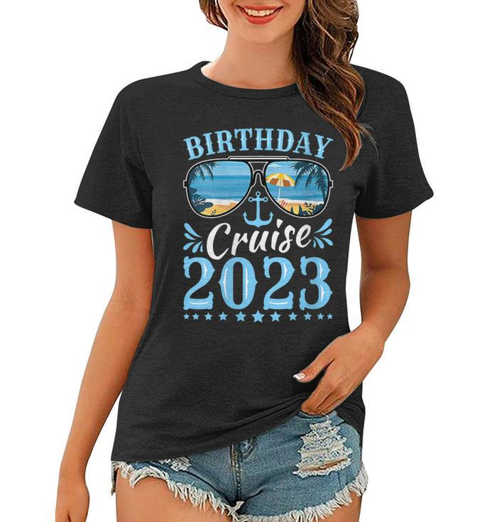 Womens Birthday Cruise Squad  Birthday Party Cruise Squad 2023  Women T-shirt