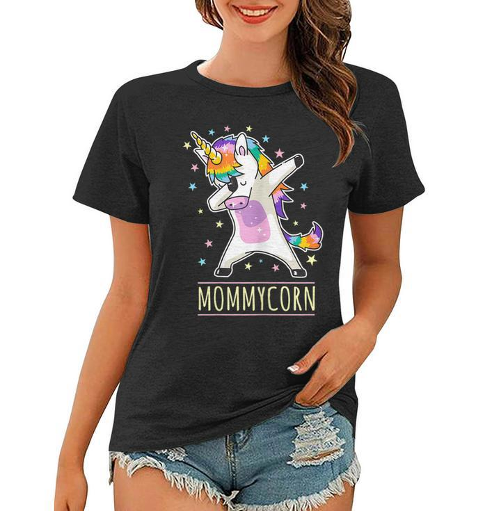 Womens Cute Mother Unicorn  Mom Gift Mother Day Mommycorn Women T-shirt