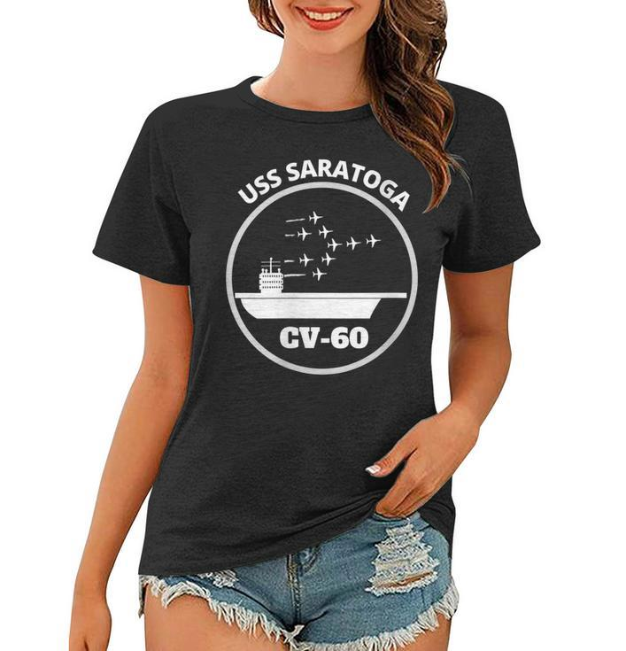 Womens Navy Aircraft Carrier Uss Saratoga  Women T-shirt