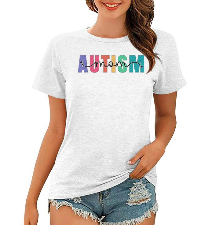 Autism Mom Autism Awareness For Mama Women Neuro Diverse  Women T-shirt