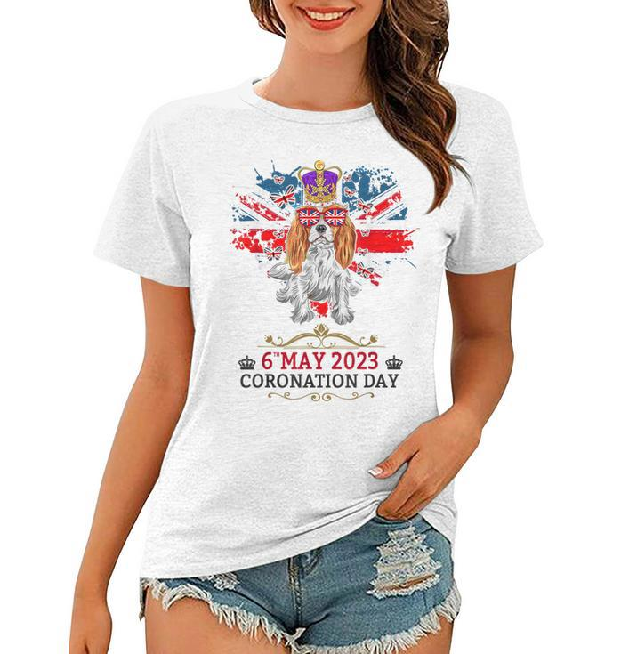 Cavalier King Charles Coronation Ideas Women & Union Jack  Women T-shirt
