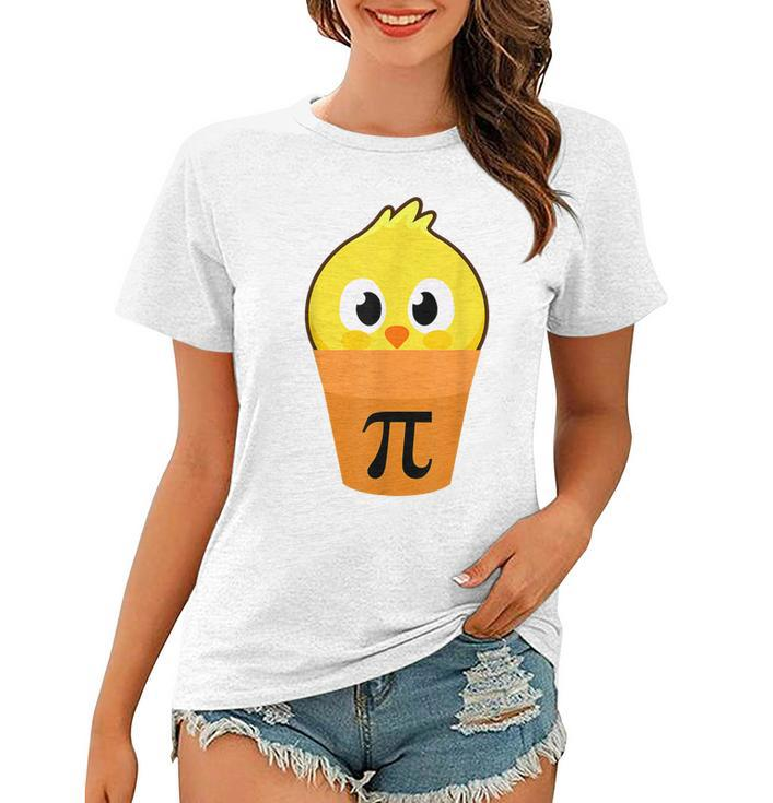 Chicken Pot Pi Math Lover & Pi Day Pie Funny Academic  Women T-shirt